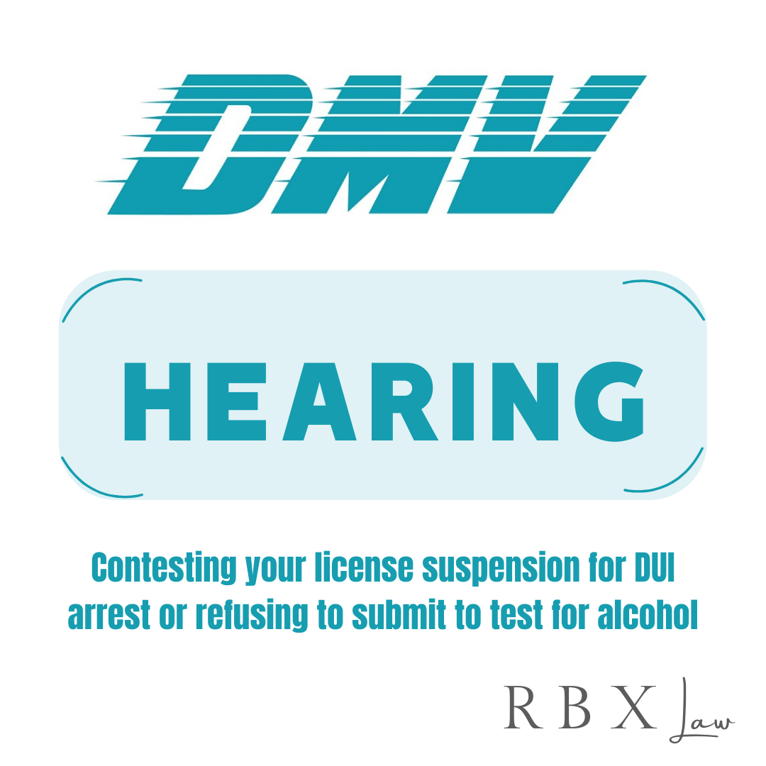 dmv hearing