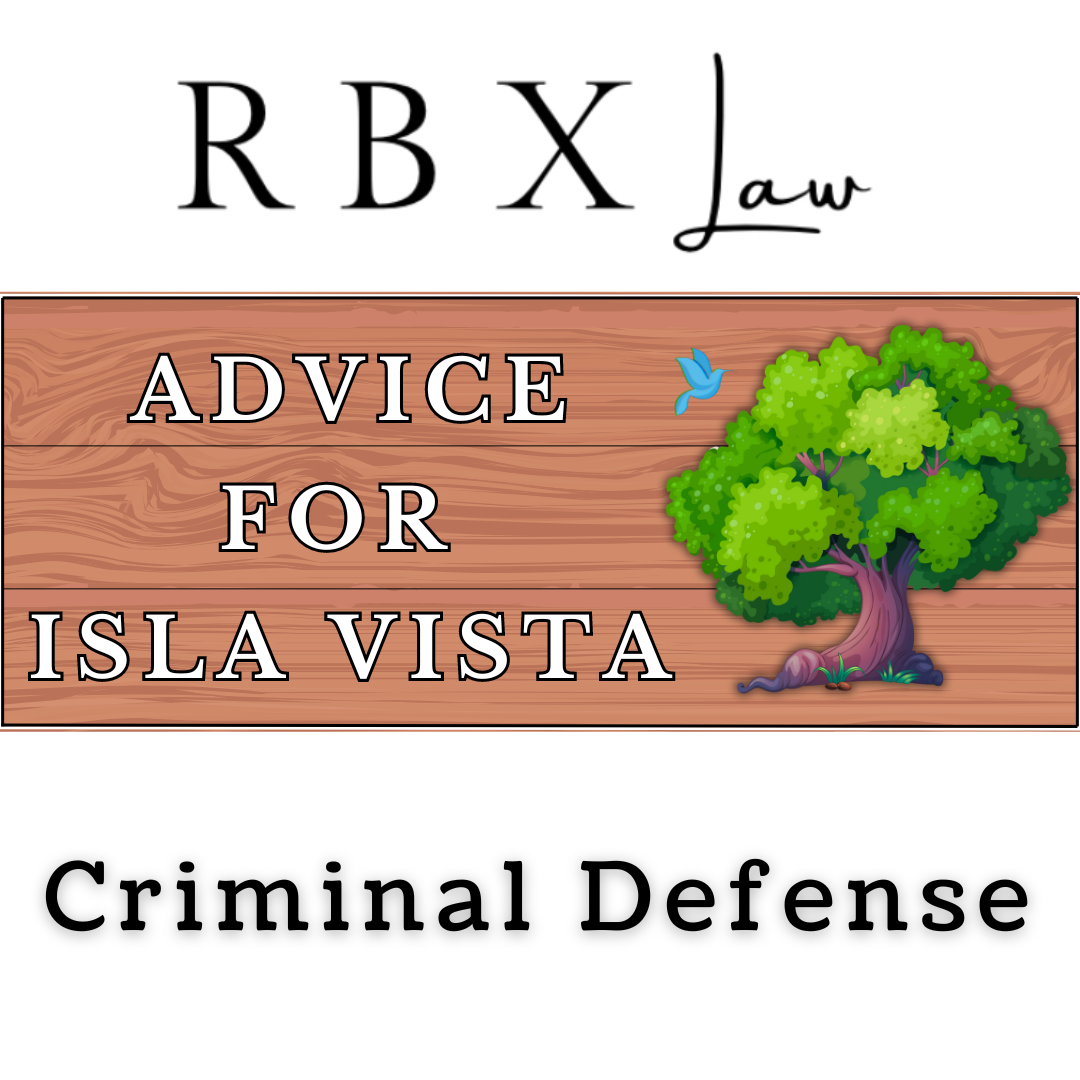 Avoiding Isla Vista Police