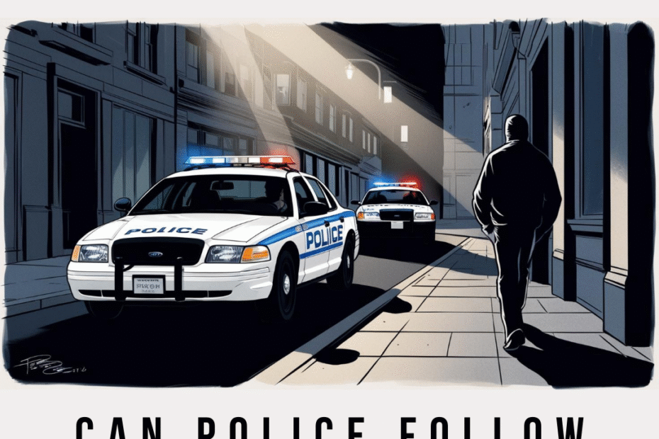 police follow