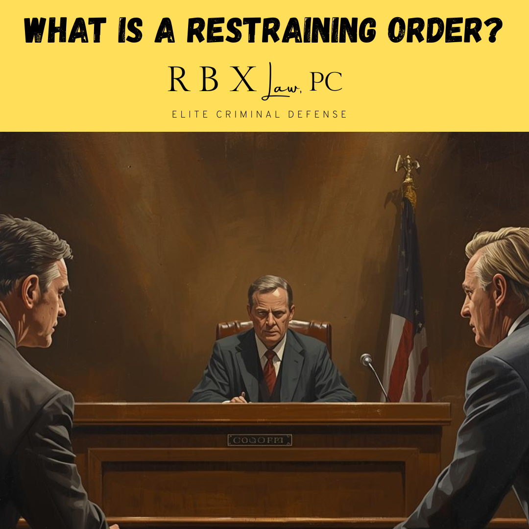 restraining order